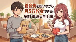 養育費を払いながら月5万貯金できた家計管理の全手順