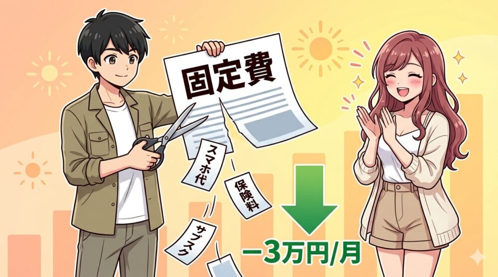 固定費カット マイナス3万円