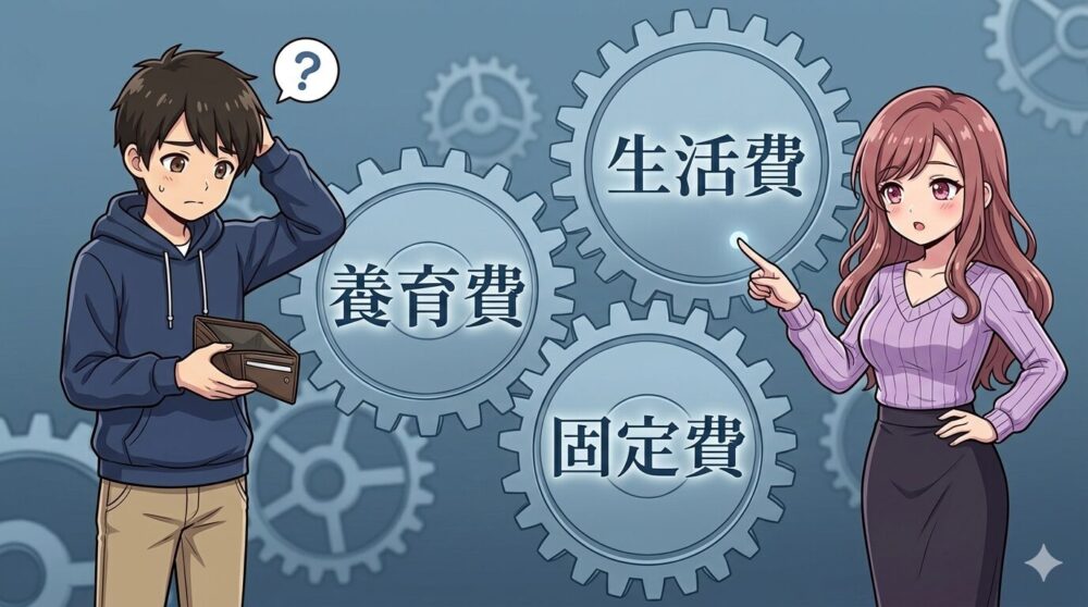 貯金できない原因 歯車イメージ