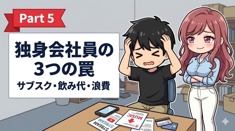 独身会社員の3つの罠