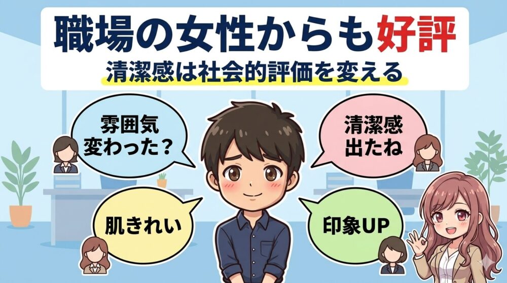 職場の女性から好評のイラスト