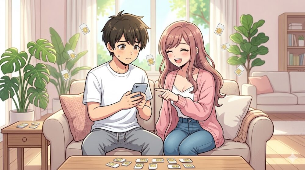 格安SIM比較2026年版アイキャッチ
