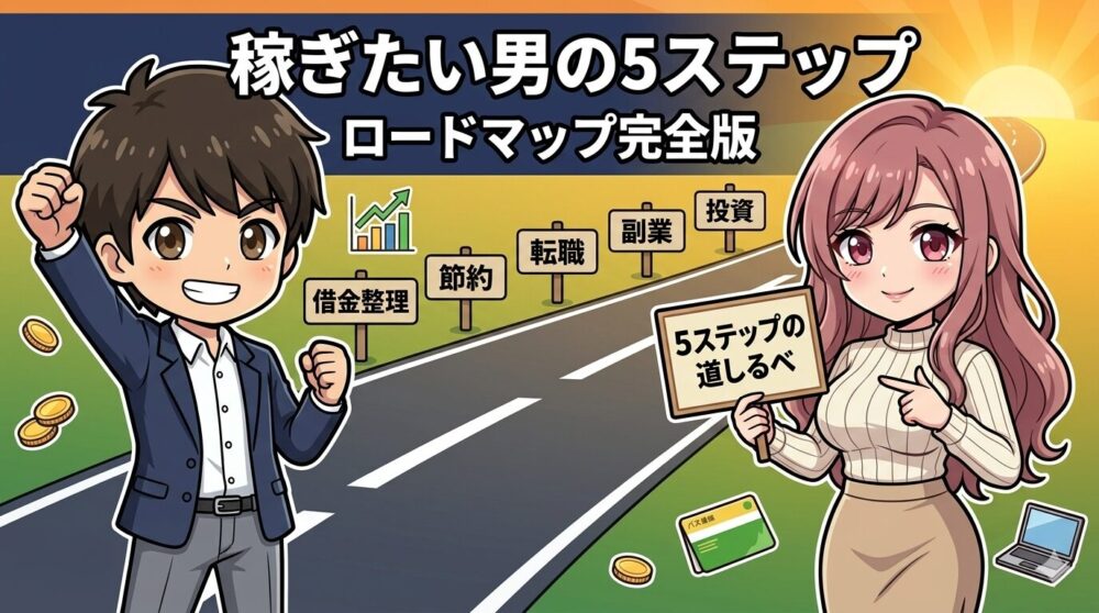 稼ぎたい男の5ステップロードマップ完全版