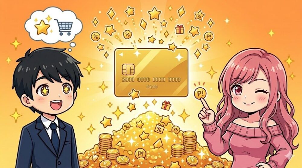 クレカ積立でポイントを貯める方法・コウタとルナ