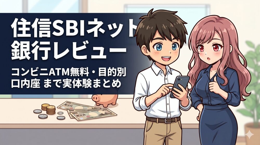 住信SBIネット銀行レビュー アイキャッチ