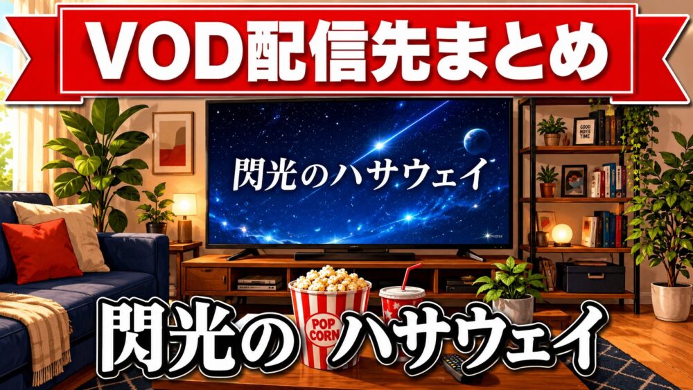 閃光のハサウェイのVOD配信先まとめのアイキャッチ