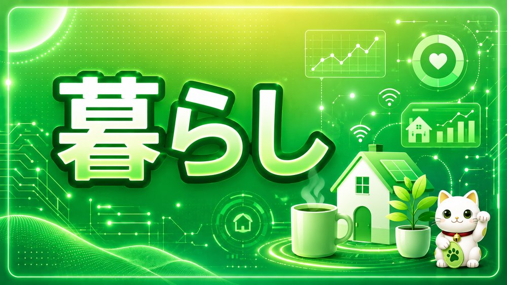 暮らしカテゴリカード（猫式AIラボ）