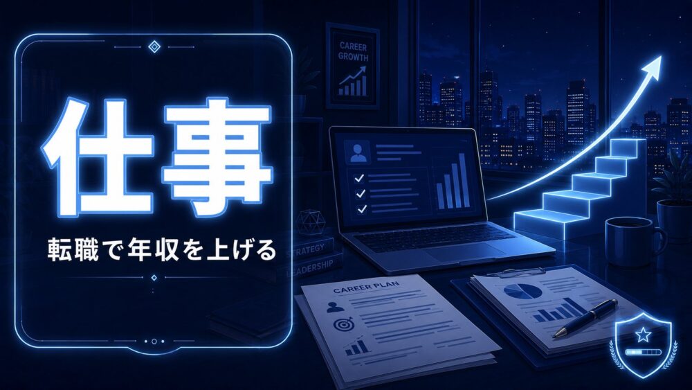 転職・仕事術｜転職で年収を上げる近道