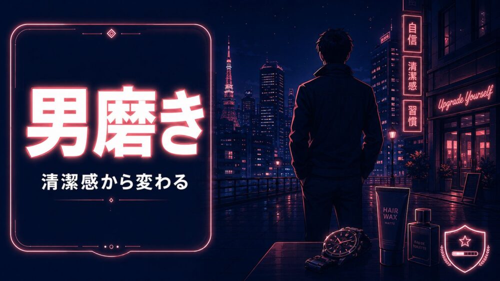 恋愛・男磨き｜清潔感から変わるロードマップ