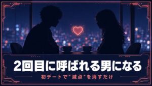 初デートで2回目につなげる方法 男が消すべき4つの減点ポイント