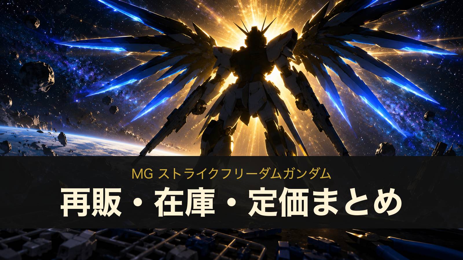 MG ストライクフリーダムガンダムの再販・在庫・定価まとめ(イメージイラスト)