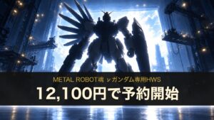 METAL ROBOT魂 νガンダム専用HWS 12,100円で予約開始（イメージイラスト）