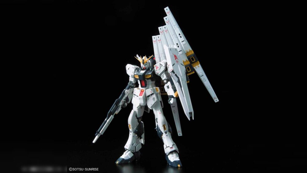 RG 1/144 νガンダム（バンダイホビーサイトより）