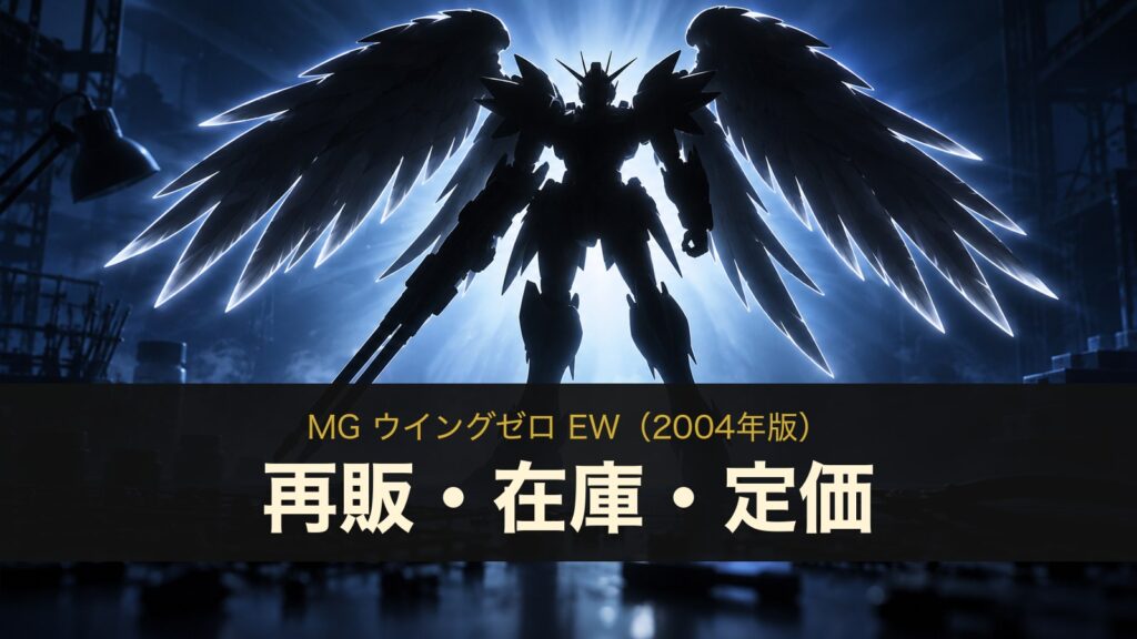MG ウイングガンダムゼロ（エンドレスワルツ版）のイメージイラスト