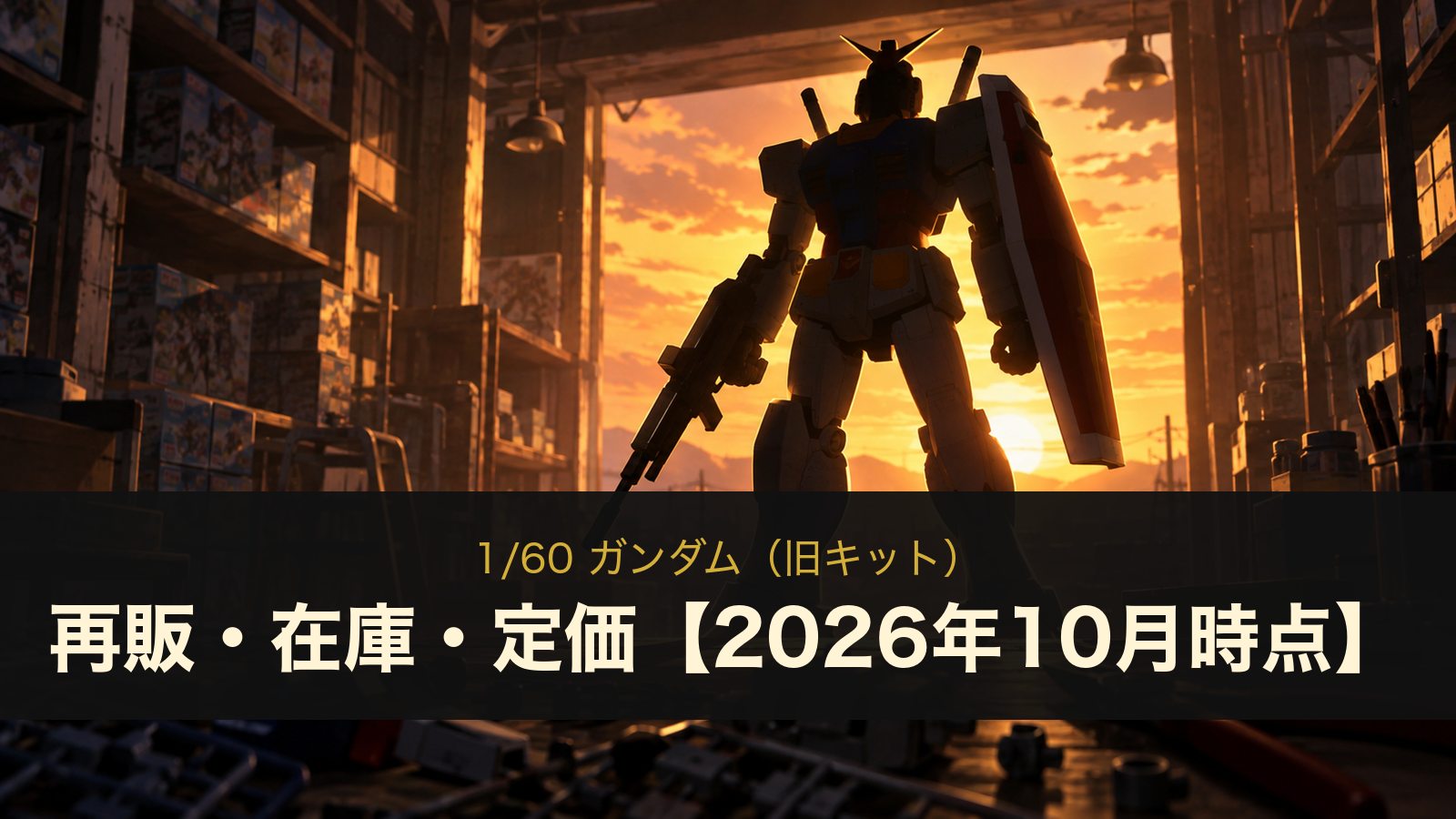 1/60 ガンダム（旧キット）の再販・在庫・定価